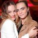 Las imágenes del incidente entre los acompañantes de Margot Robbie y Cara Delevingne con un fotógrafo