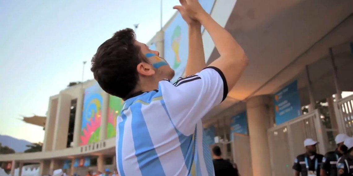 El actor de Hollywood que hincha por Argentina en Qatar 2022