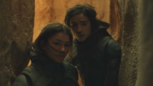 Zendaya y Timothée Chalamet compartieron fotos en el set de Dune 2