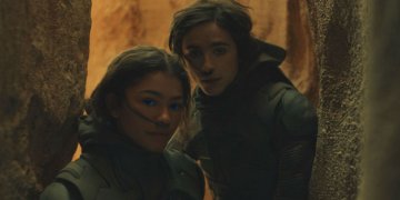 Zendaya y Timothée Chalamet compartieron fotos en el set de Dune 2