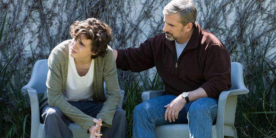 La película con Steve Carrell y Timothee Chalamet que es furor en Prime Video