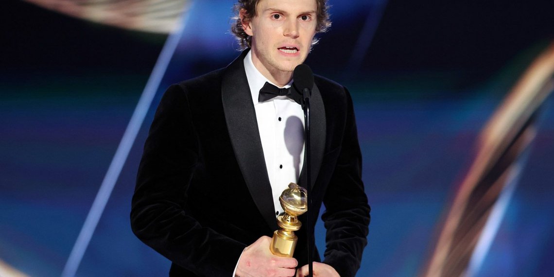Golden Globes: Las palabras de Evan Peters tras ganar mejor actor por “Dahmer”