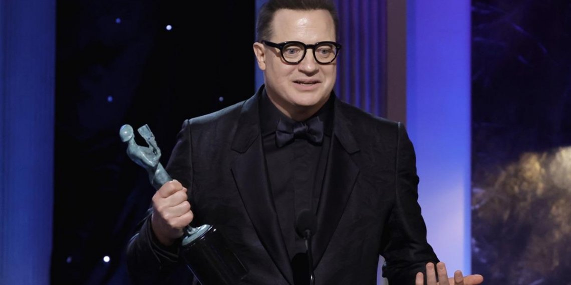 El emotivo discurso de Brendan Fraser tras ganar en los SAG Awards 2023