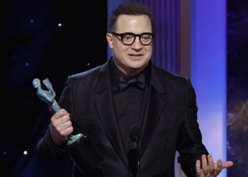 El emotivo discurso de Brendan Fraser tras ganar en los SAG Awards 2023