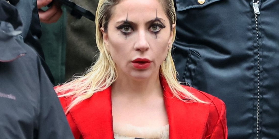 Así luce Lady Gaga en el set del Joker 2