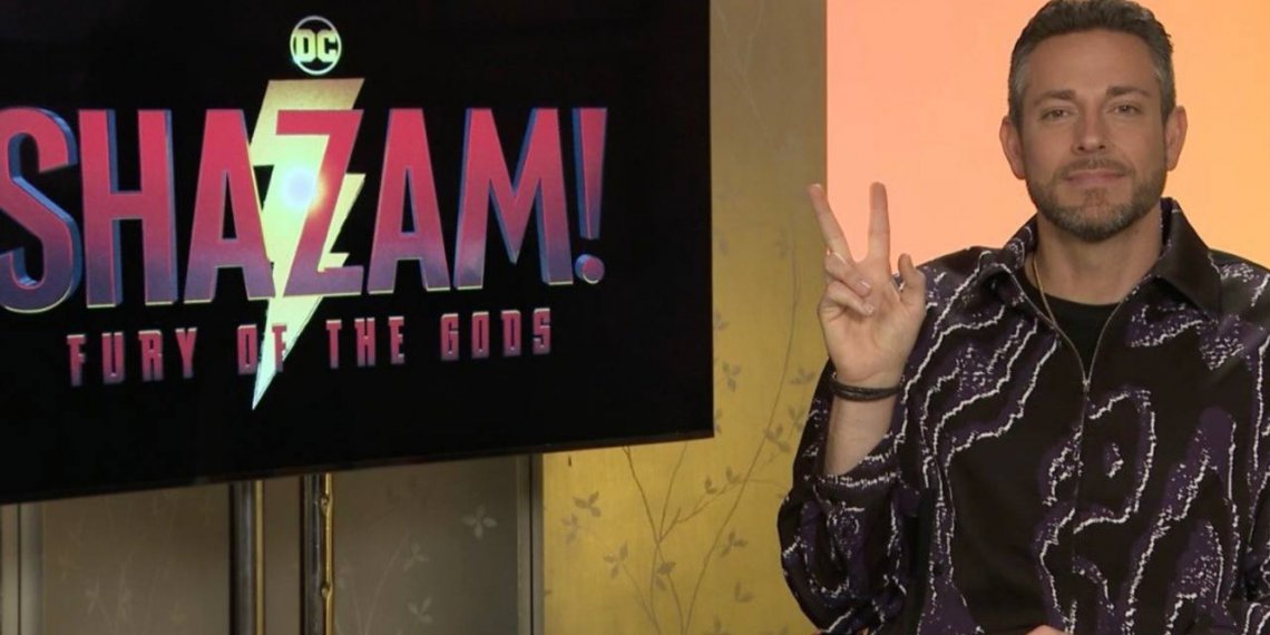 Se estrena Shazam 2 y hablamos con Zachary Levi
