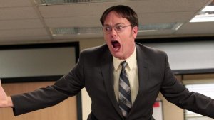 Rainn Wilson habló sobre el vídeo viral con un fan de The Office en un avión
