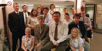 ¿Dónde ver la versión británica de The Office?