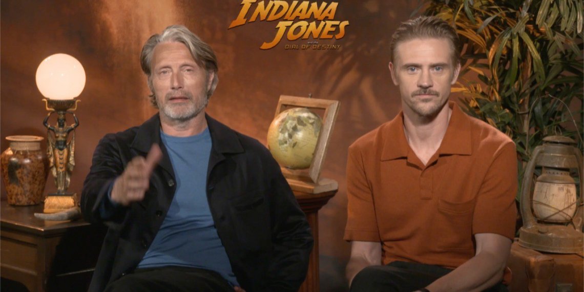 Entrevista a Mads Mikkelsen y Boyd Holbroock por “Indiana Jones y el Dial del Destino”