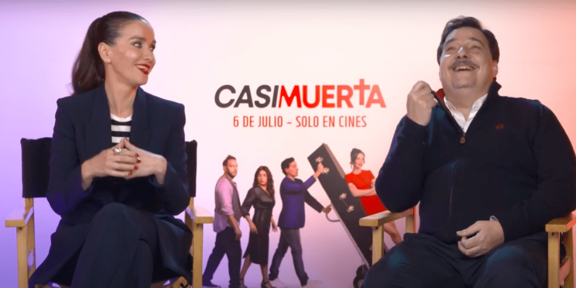 Entrevista Natalia Oreiro y Fernan Mirás por “Casi Muerta”
