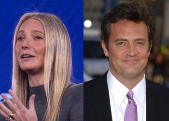 Emotiva despedida de Gwyneth Paltrow a Matthew Perry