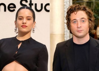 Primera imagen de Jeremy Allen White y Rosalía