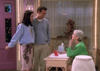 Matthew Perry modificó una escena de Friends y fue un éxito