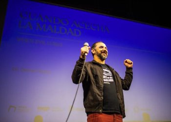 Demián Rugna presentó “Cuando acecha la maldad” en el Festival de cine de Mar del Plata