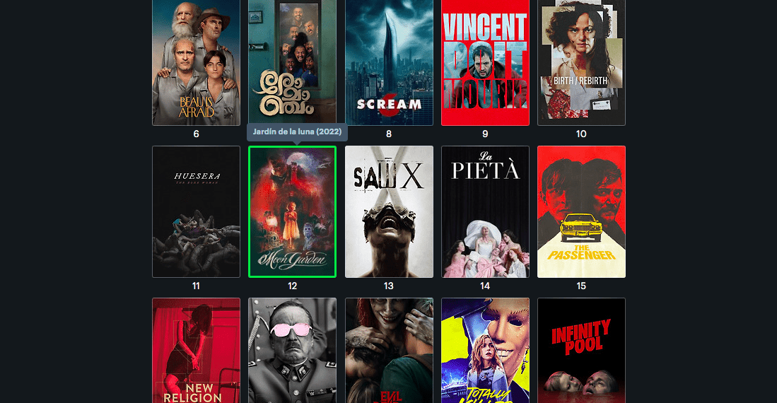 La película de terror argentina que se metió al top 3 de Letterboxd