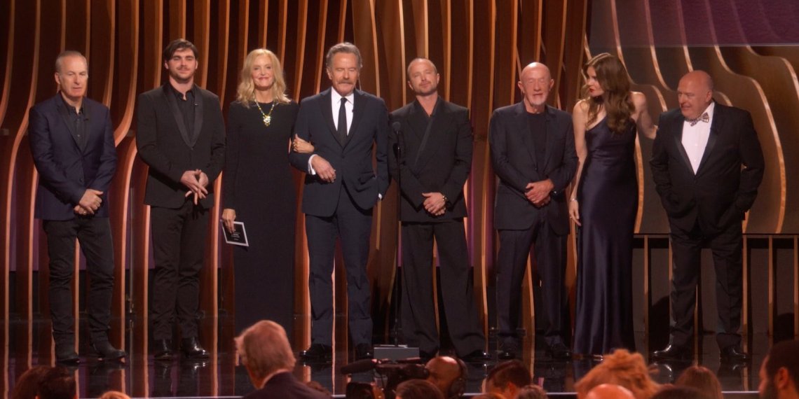 ¡Momento histórico! Se reunió el elenco de Breaking Bad