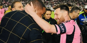 La euforia de Will Smith al conocer a Lionel Messi