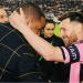 La euforia de Will Smith al conocer a Lionel Messi