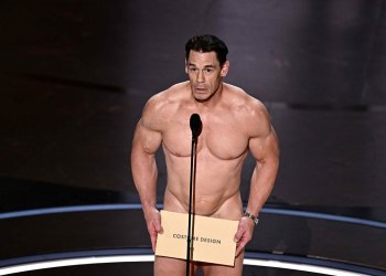 ¿Por qué John Cena apareció desnudo en los Oscars?