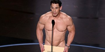 ¿Por qué John Cena apareció desnudo en los Oscars?