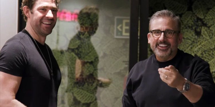 El reencuentro de Steve Carell y John Krasinski tras el final de The Office