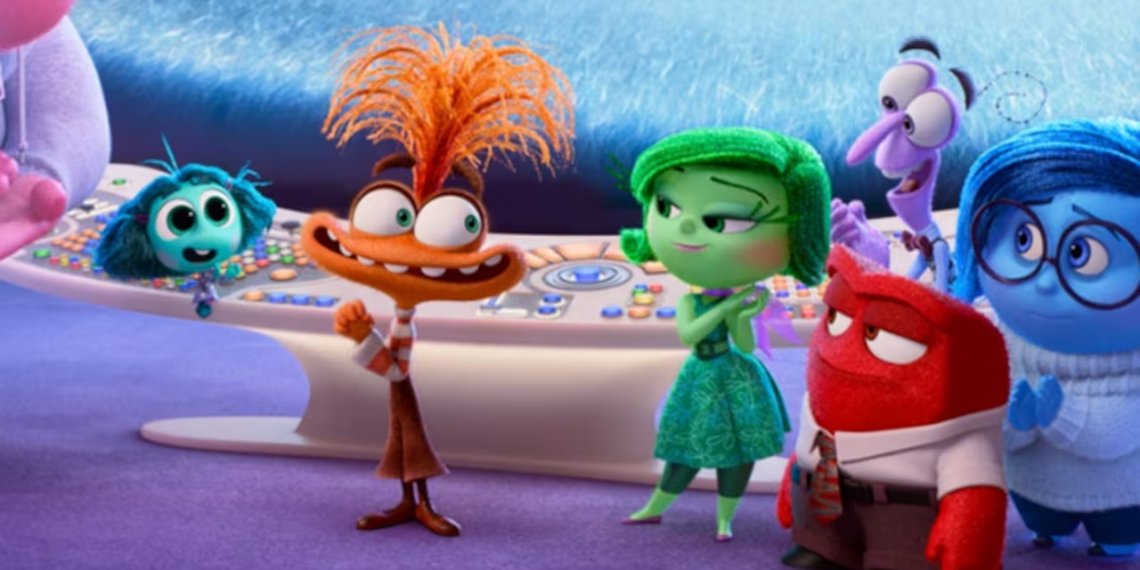 Por ahora, Intensamente 2 es la película que más recaudó en el 2024