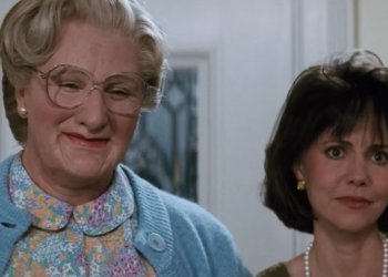 Revelan una emocionante historia entre Robin Williams y Sally Field en Mrs. Doubtfire