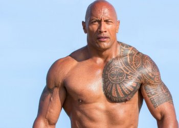La imagen de Dwayne Johnson como Maui en Moana