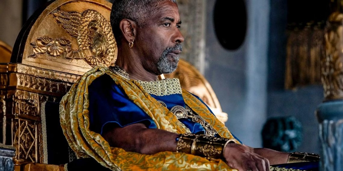 El enojo de Denzel Washington por una escena eliminada de Gladiador 2