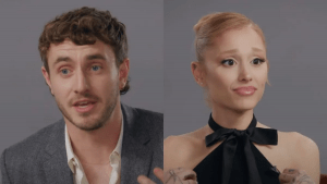 El cumplido de Paul Mescal a Ariana Grande que se hizo viral