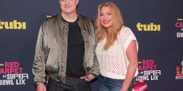 Anne Hathaway, Paul Rudd, Branden Fraser y todas las celebridades presentes en el Super Bowl LIX