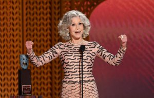 El poderoso discurso que brindó Jane Fonda en los SAG Awards 2025