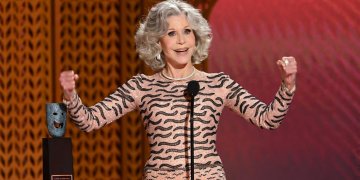 El poderoso discurso que brindó Jane Fonda en los SAG Awards 2025