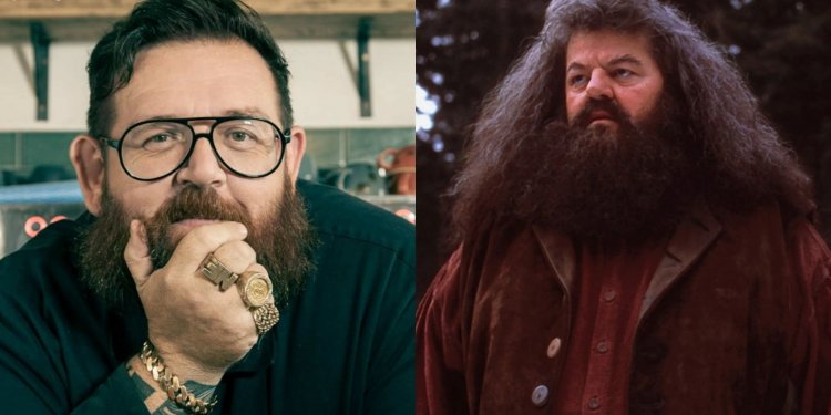 El emotivo mensaje de Nick Frost a Robbie Coltrane previo a interpretar a Hagrid