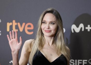La emoción de Angelina Jolie al recordar a su madre en San Sebastián
