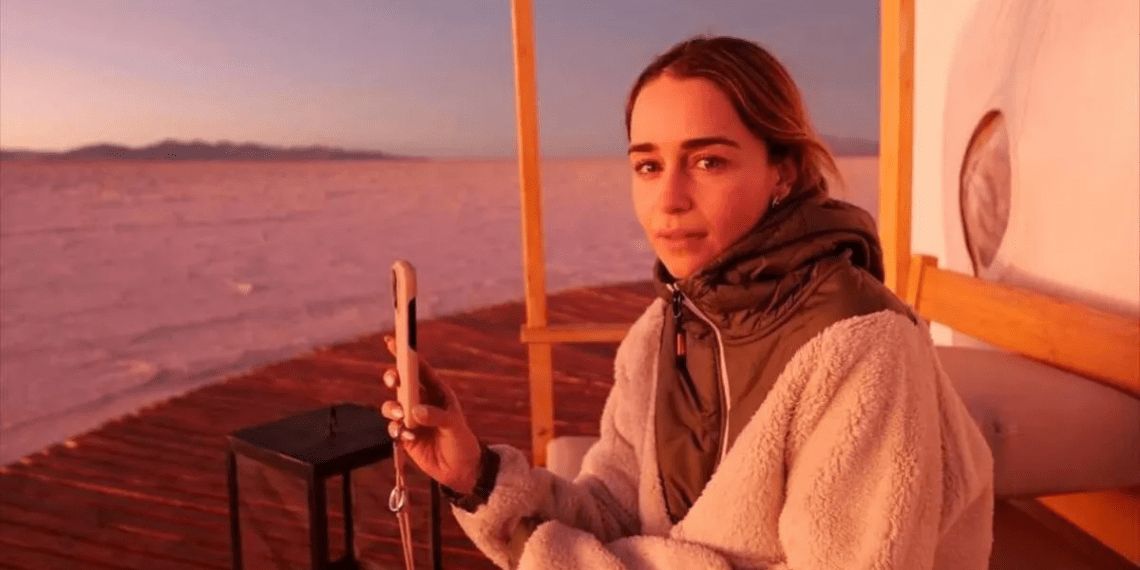 ¿Dónde estuvo? La publicación de Emilia Clarke en sus días en Argentina