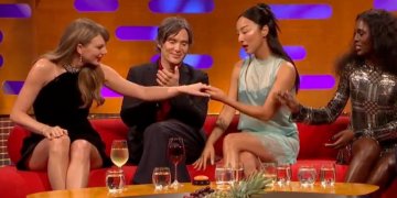 El incómodo momento de Cillian Murphy y Taylor Swift