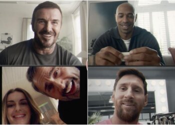 Messi y Beckham se unen a Steve Carell para una publicidad