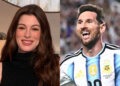 Anne Hathaway reveló la inesperada "ayuda" de Messi a su hijo