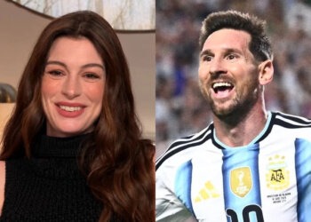 Anne Hathaway reveló la inesperada "ayuda" de Messi a su hijo