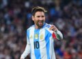 Lionel Messi y ¿su guiño? a Harry Potter en su despedida de la selección Argentina