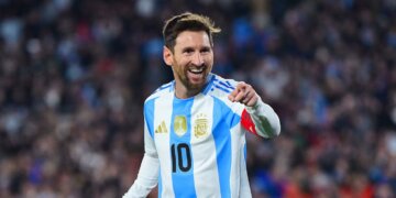 Lionel Messi y ¿su guiño? a Harry Potter en su despedida de la selección Argentina